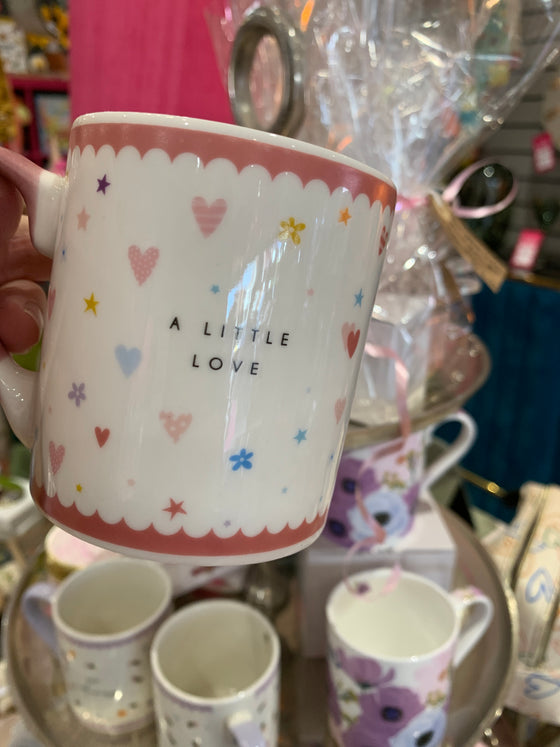 BB A Little Love China Mug