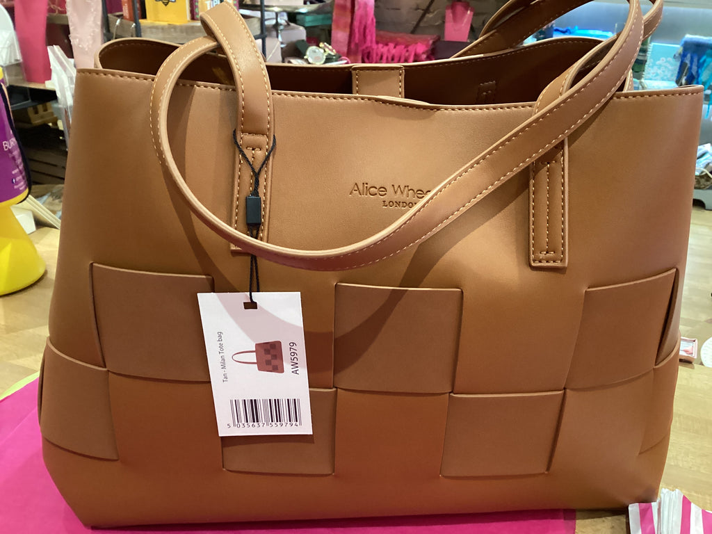 Alice Wheeler Milan Tan Bag