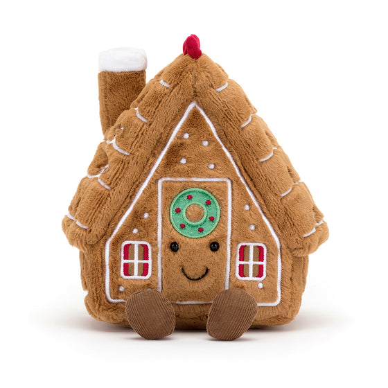 Jellycat Amusables Gingerbread House