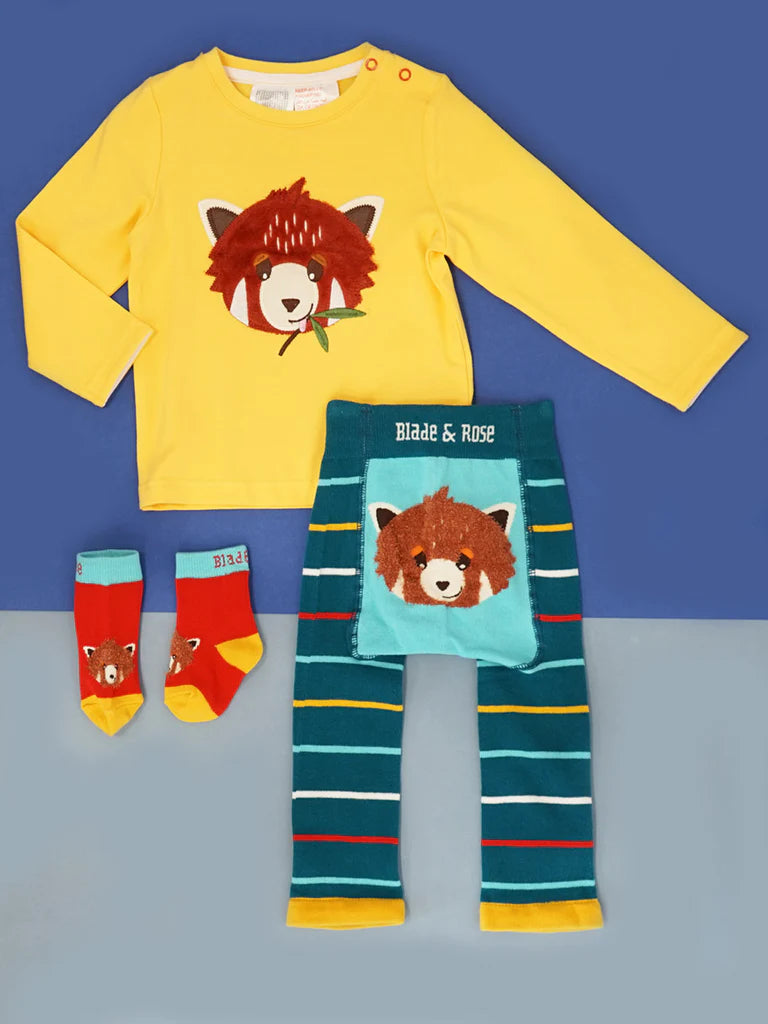 Blade and Rose Chip the Red Panda Legging