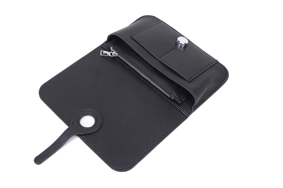 Black Wallet and Coin Purse