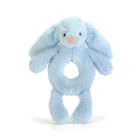 Jellycat blue bashful bunny grabber