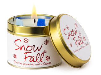 Lily Flame Snow Fall Christmas Scented Candle