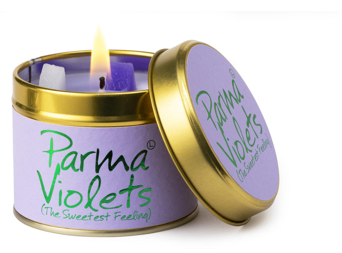 Lily Flame Parma Violet Scented Candle