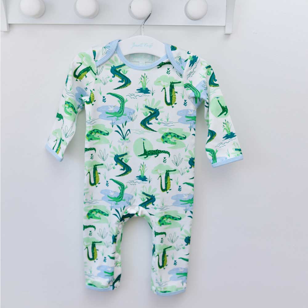 Powell Craft Crocodile Jumpsuit